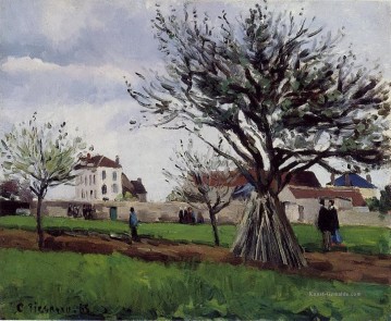  Baum Kunst - Apfelbäume bei Pontoise 1868 Camille Pissarro